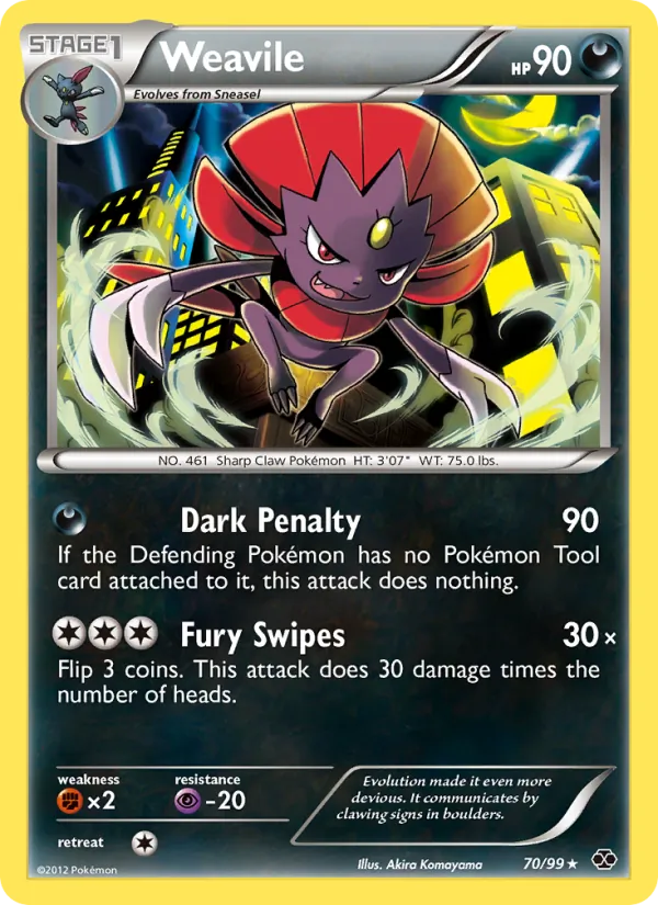 Weavile – Next Destinies 70