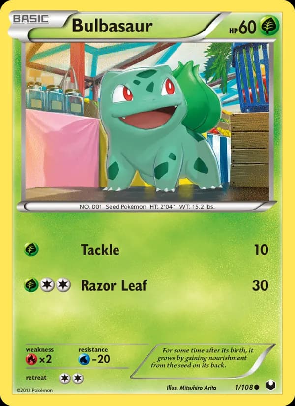 Bulbasaur – Dark Explorers 1