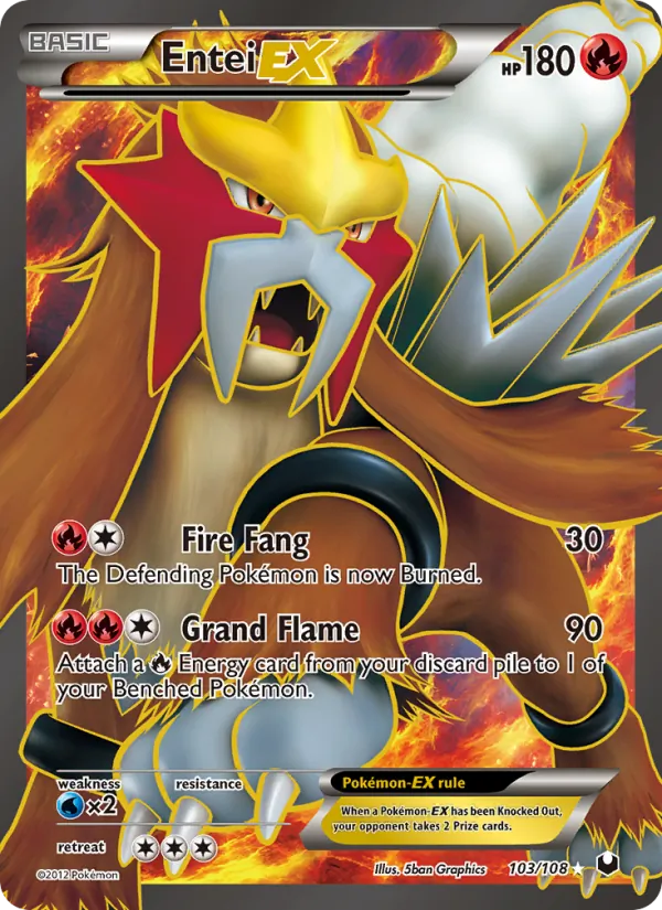 Entei-EX – Dark Explorers 103