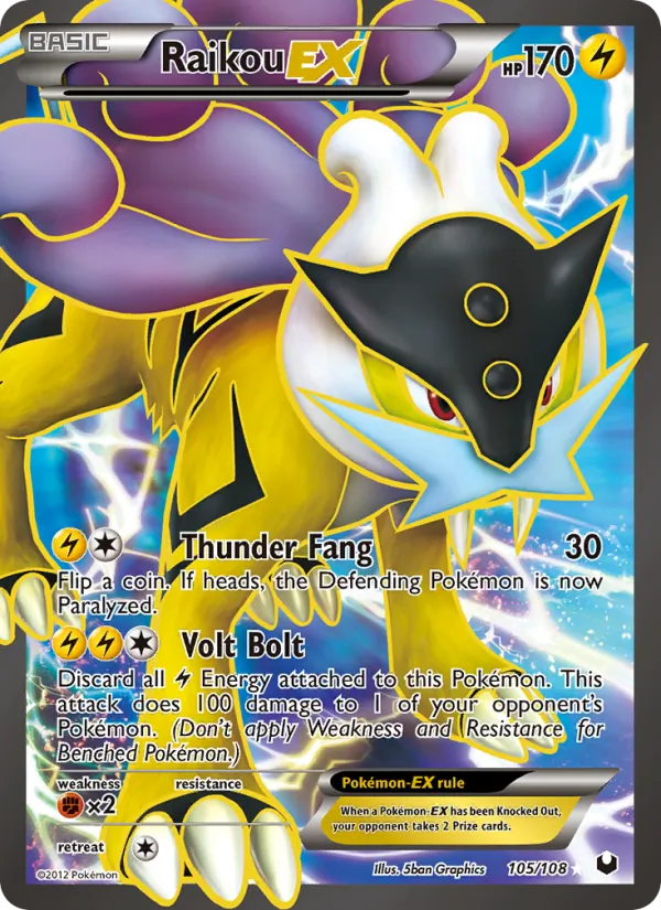 Raikou-EX – Dark Explorers 105