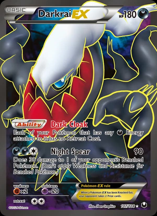 Darkrai-EX – Dark Explorers 107