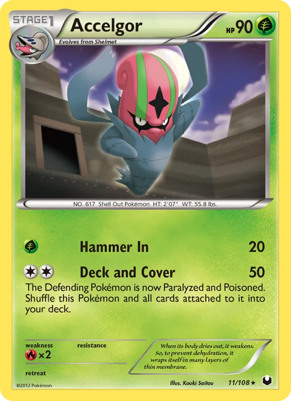 Accelgor – Dark Explorers 11