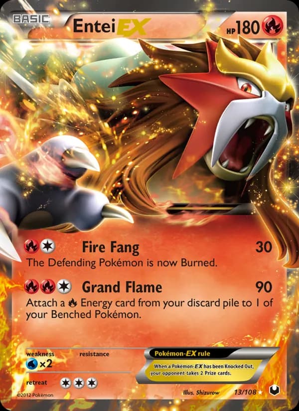 Entei-EX – Dark Explorers 13