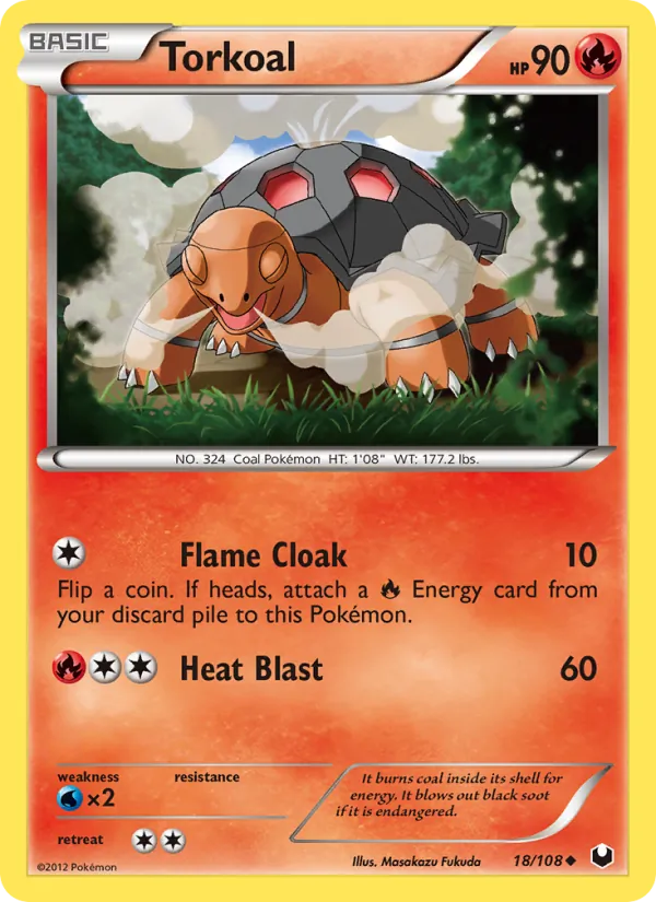 Torkoal – Dark Explorers 18