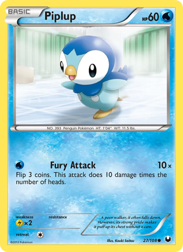 Piplup – Dark Explorers 27
