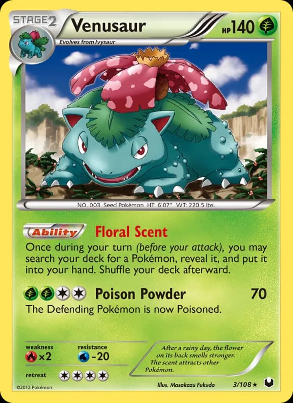 Venusaur – Dark Explorers 3