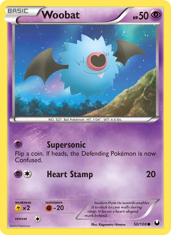 Woobat – Dark Explorers 50