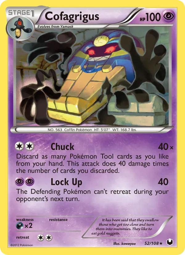 Cofagrigus – Dark Explorers 52