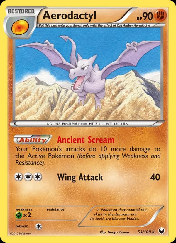 Aerodactyl – Dark Explorers 53