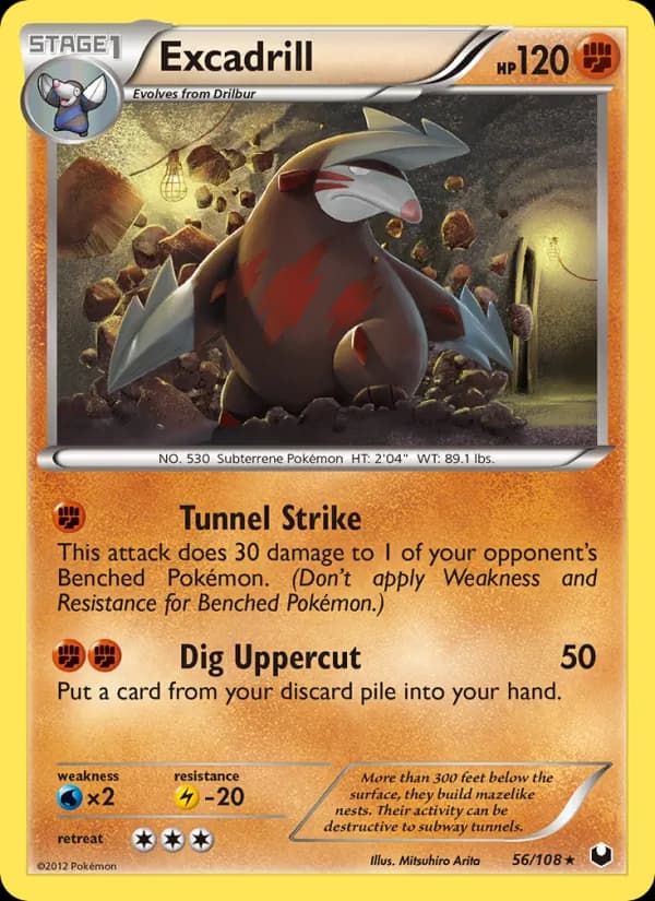 Excadrill – Dark Explorers 56