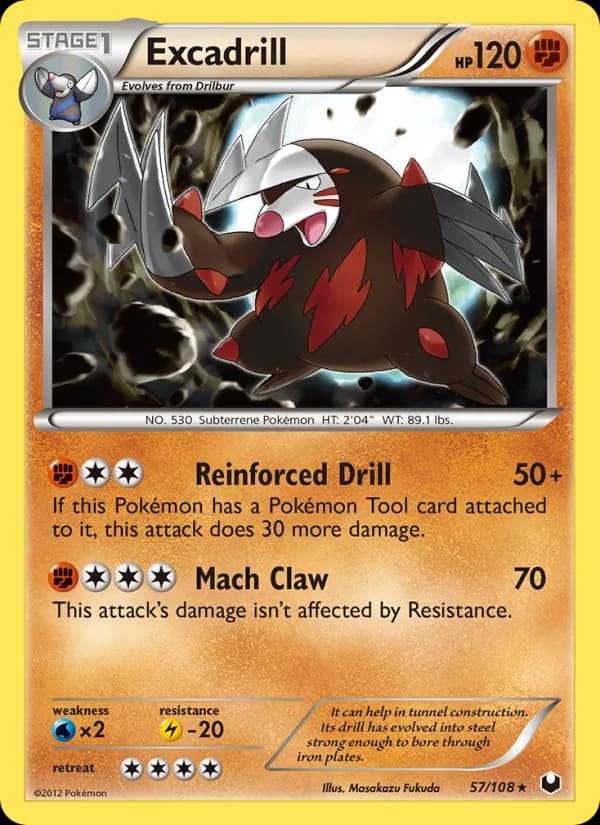 Excadrill – Dark Explorers 57