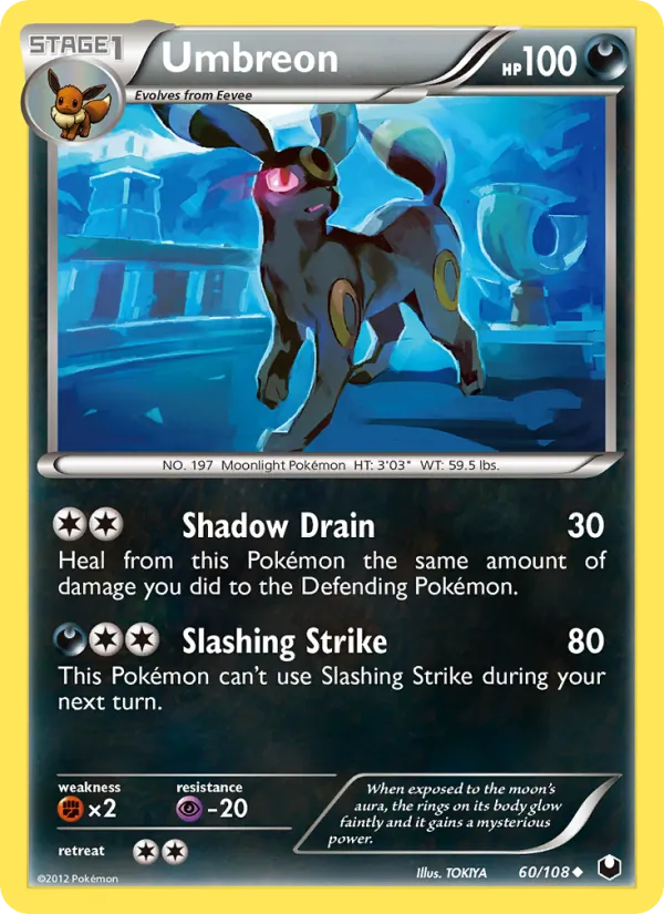 Umbreon – Dark Explorers 60