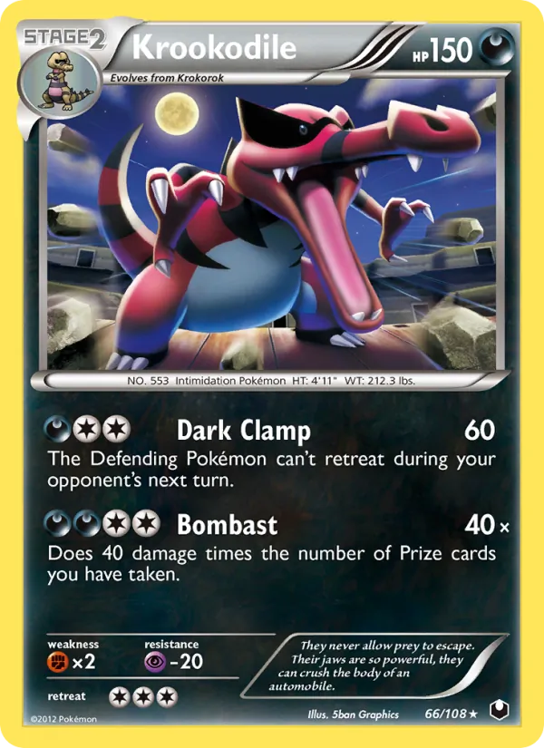 Krookodile – Dark Explorers 66