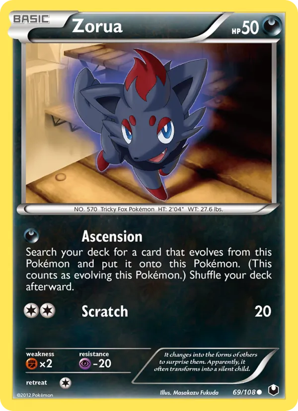 Zorua – Dark Explorers 69