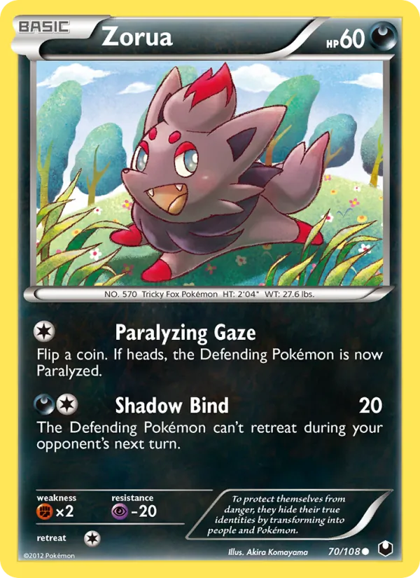 Zorua – Dark Explorers 70