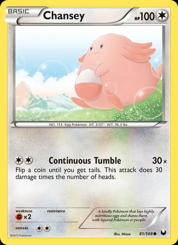Chansey – Dark Explorers 81