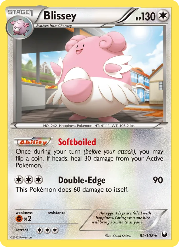 Blissey – Dark Explorers 82