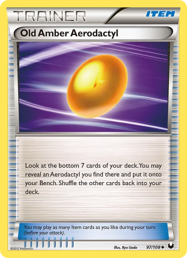 Old Amber Aerodactyl – Dark Explorers 97