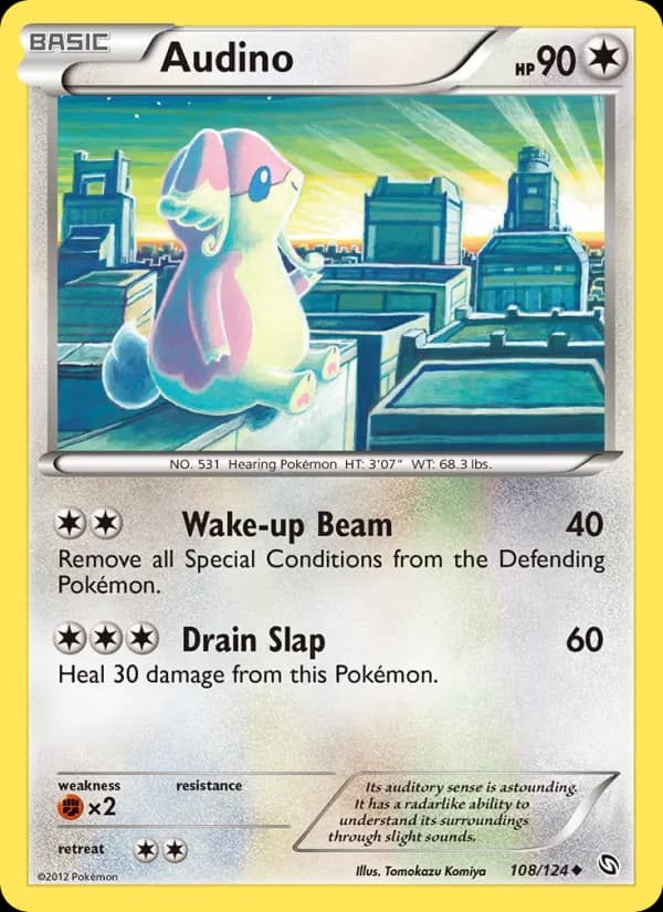 Audino – Dragons Exalted 108