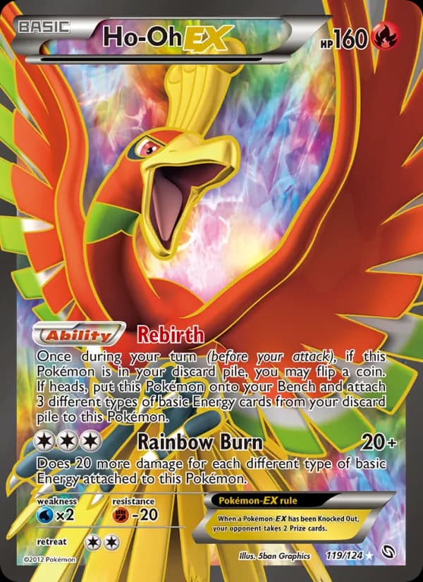 Ho-Oh-EX – Dragons Exalted 119