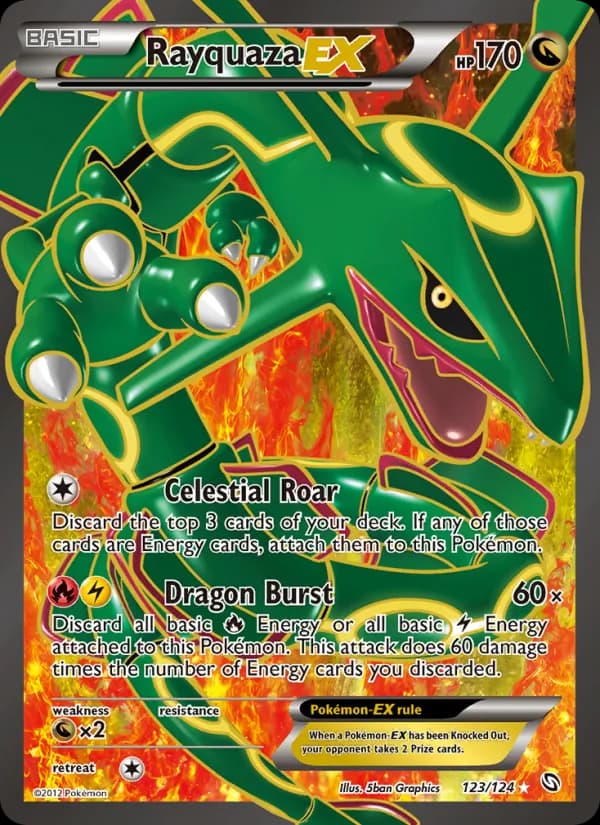 Rayquaza-EX – Dragons Exalted 123