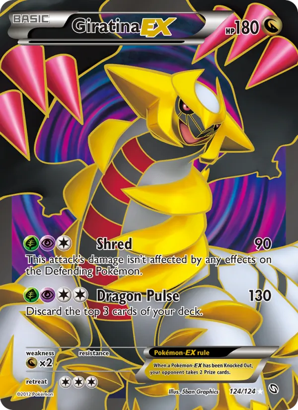 Giratina-EX – Dragons Exalted 124