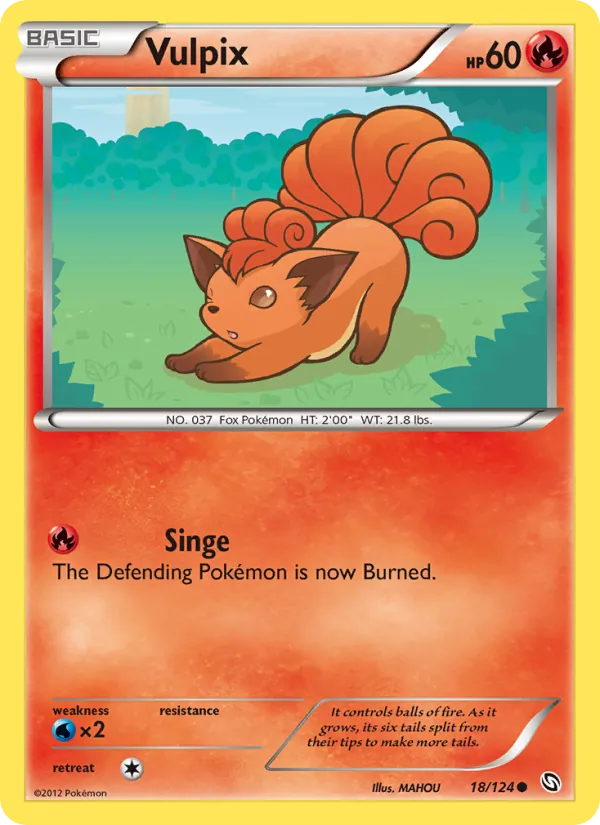 Vulpix – Dragons Exalted 18