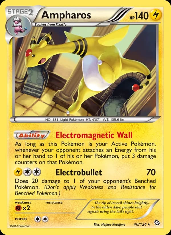 Ampharos – Dragons Exalted 40