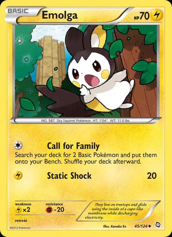 Emolga – Dragons Exalted 45