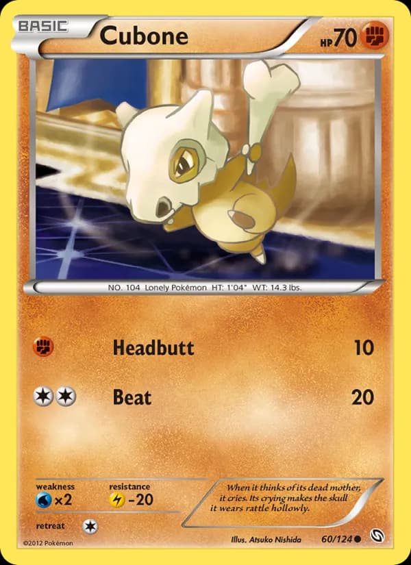 Cubone – Dragons Exalted 60