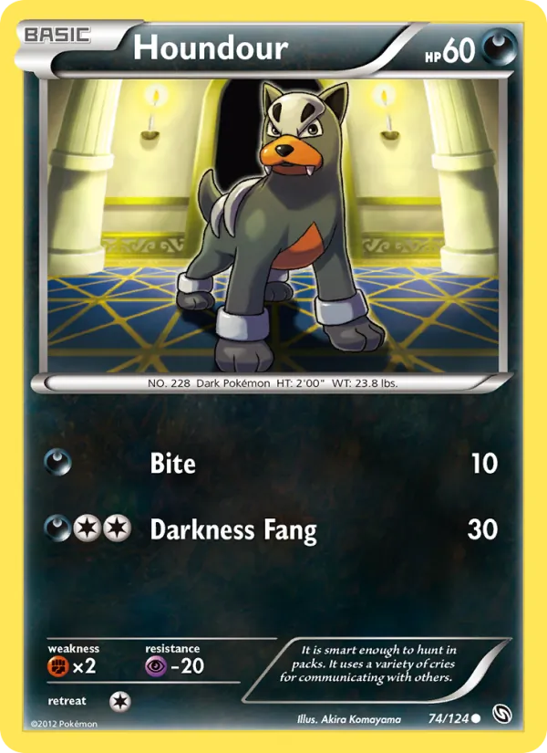 Houndour – Dragons Exalted 74