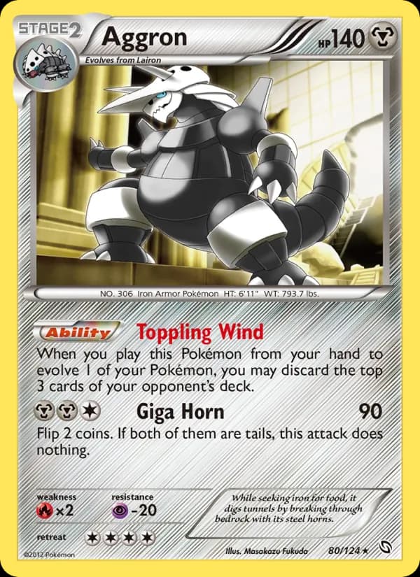 Aggron – Dragons Exalted 80