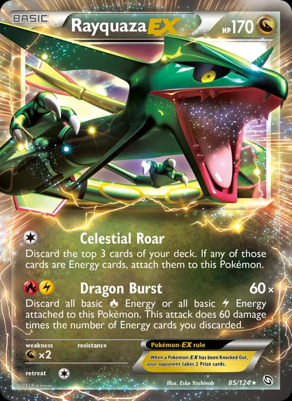 Rayquaza-EX – Dragons Exalted 85