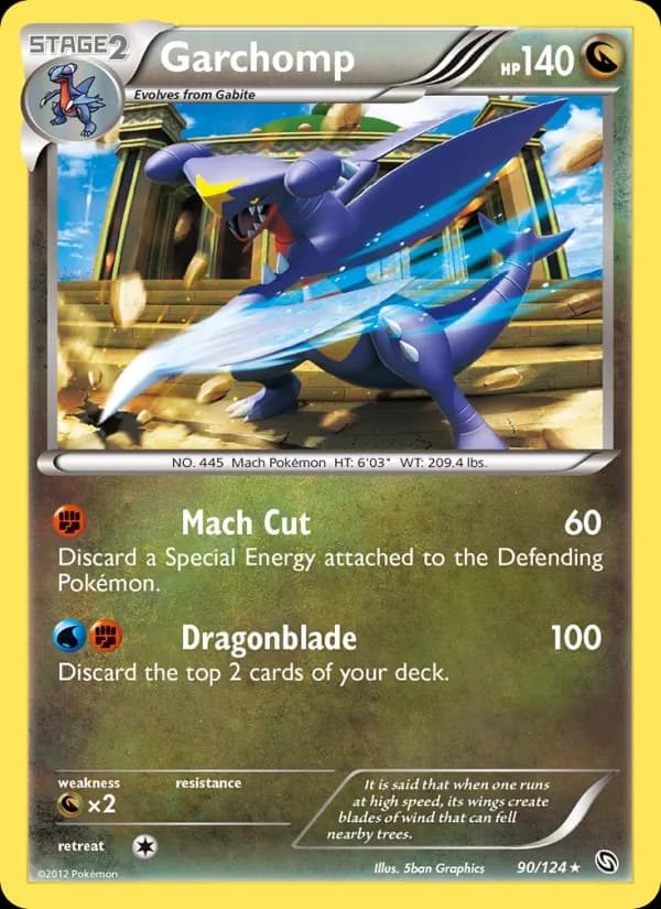 Garchomp – Dragons Exalted 90