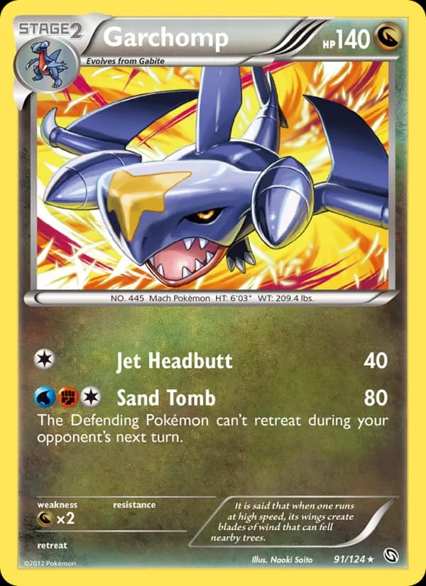Garchomp – Dragons Exalted 91