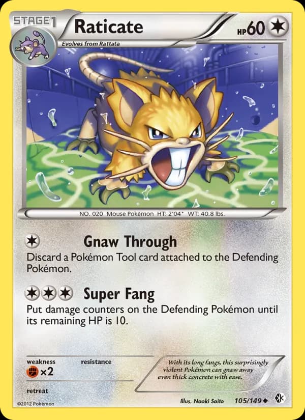 Raticate – Boundaries Crossed 105
