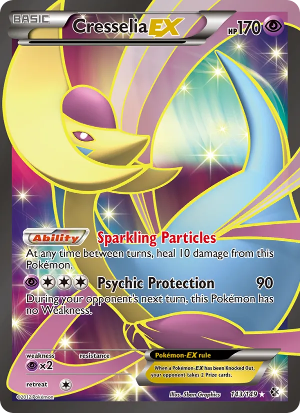 Cresselia-EX – Boundaries Crossed 143