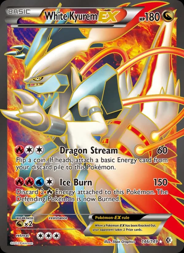 White Kyurem-EX – Boundaries Crossed 146