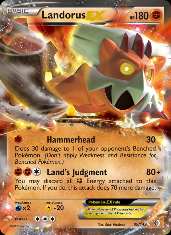 Landorus-EX – Boundaries Crossed 89
