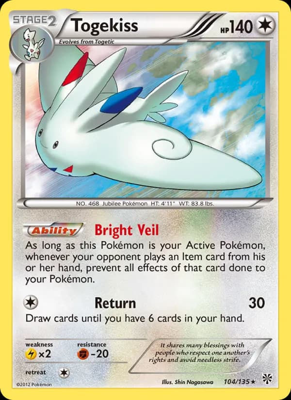 Togekiss – Plasma Storm 104