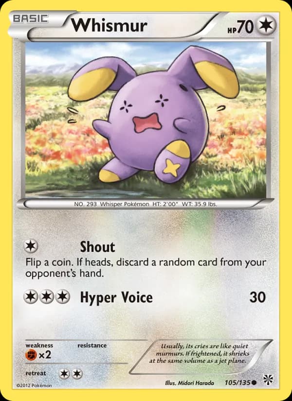 Whismur – Plasma Storm 105