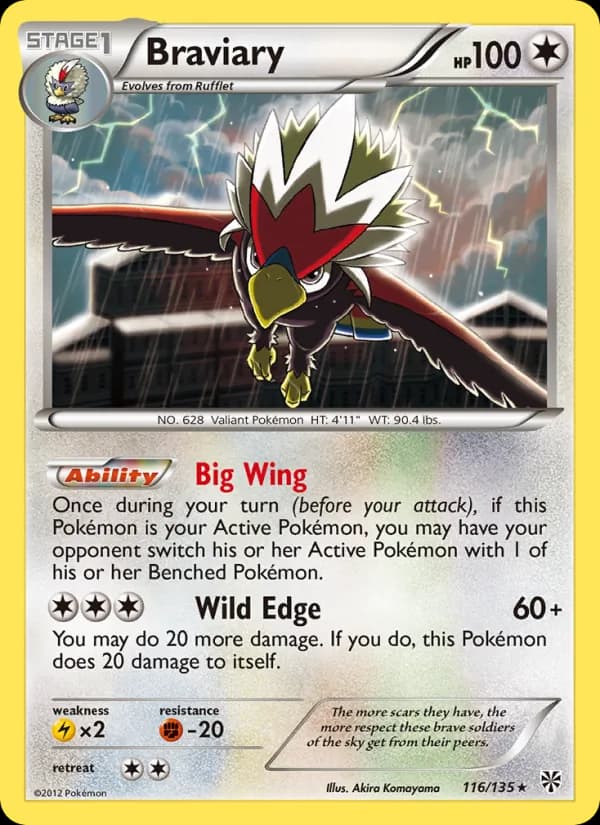Braviary – Plasma Storm 116