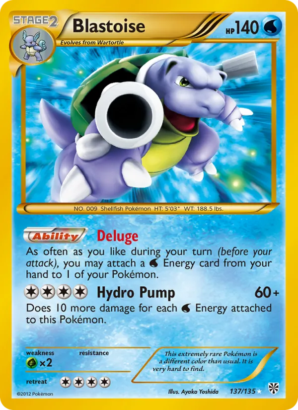 Blastoise – Plasma Storm 137