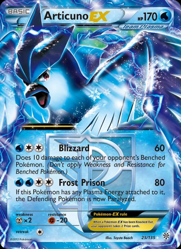 Articuno-EX – Plasma Storm 25