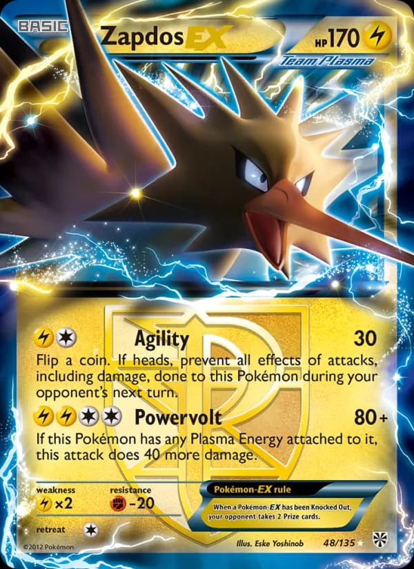 Zapdos-EX – Plasma Storm 48