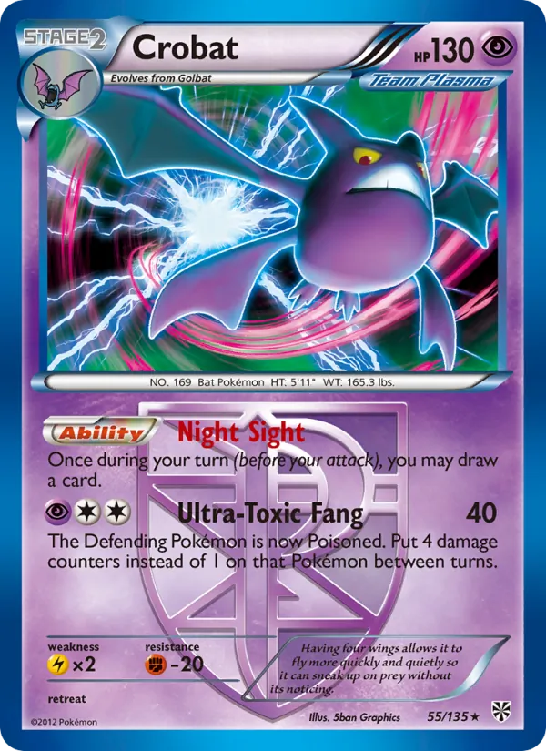 Crobat – Plasma Storm 55