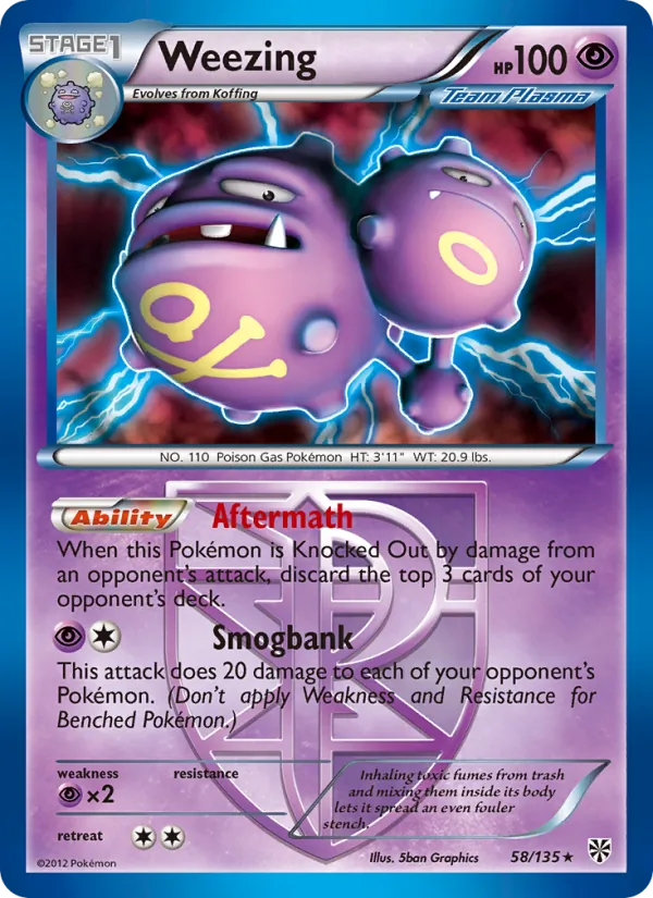 Weezing – Plasma Storm 58
