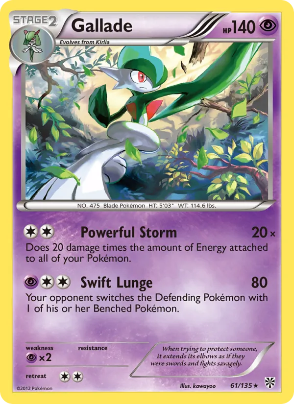 Gallade – Plasma Storm 61
