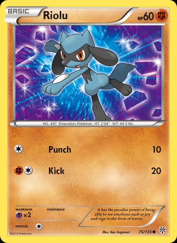 Riolu – Plasma Storm 75