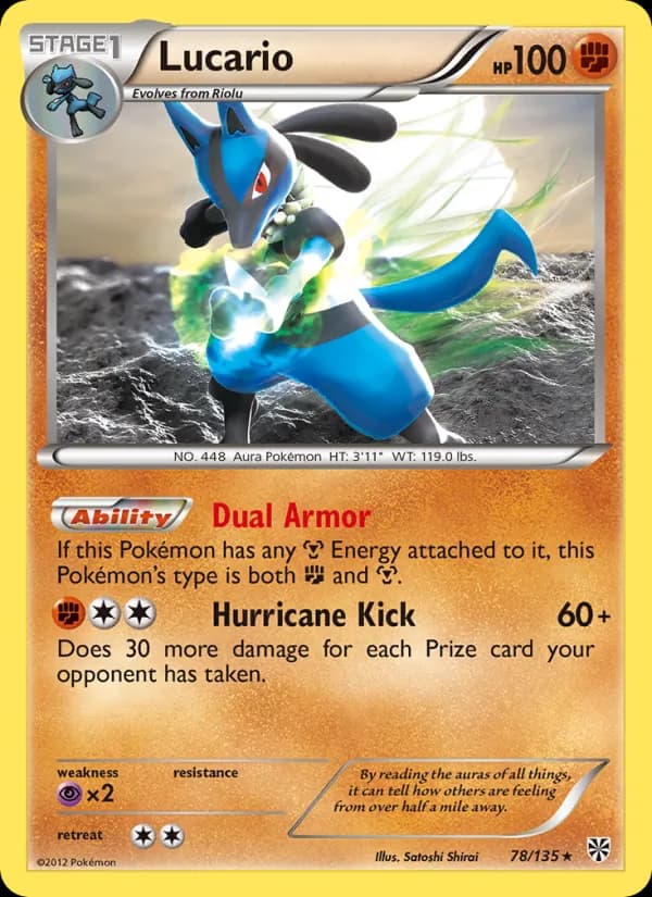 Lucario – Plasma Storm 78